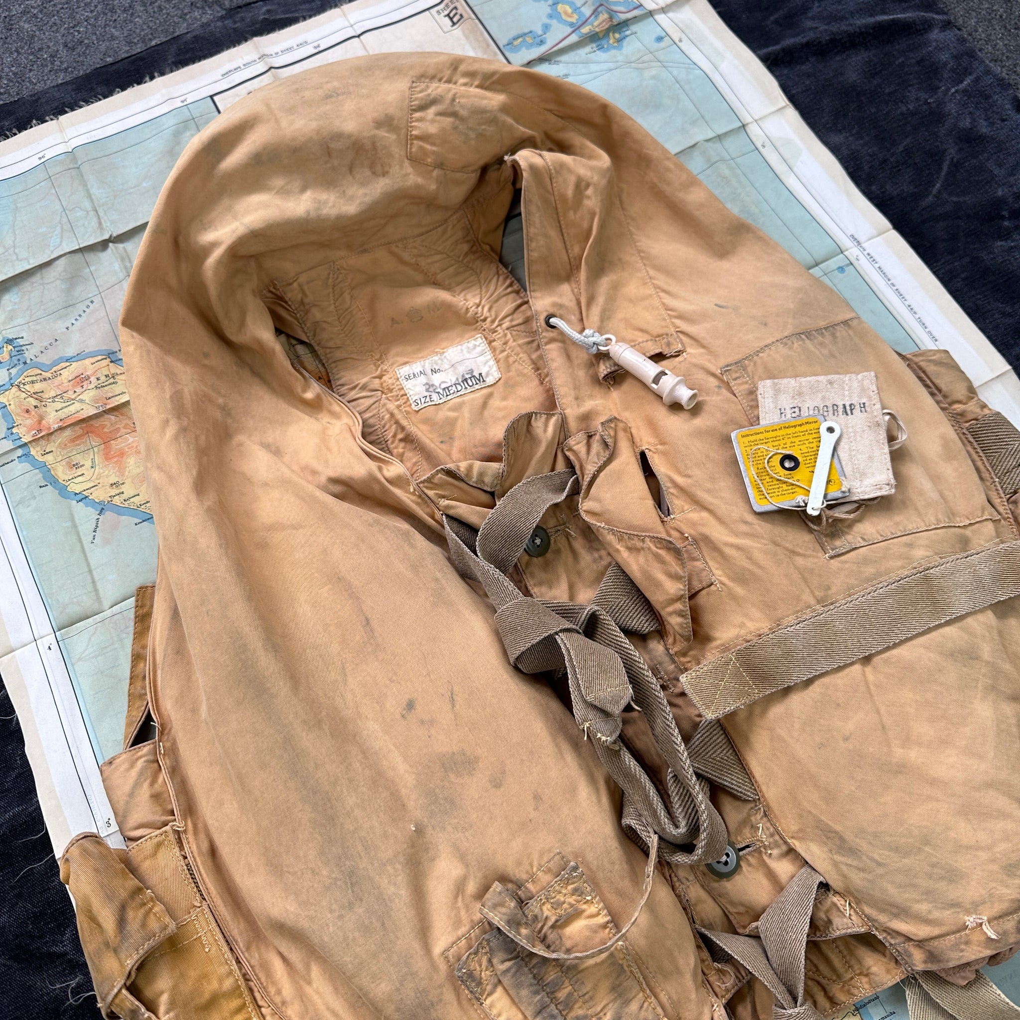 RAF 1941 Pattern Mae West Survival Vest – The Major's Tailor