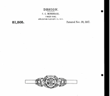 Load image into Gallery viewer, US Army 1918 Camp Logan Ring
