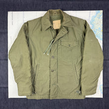 Load image into Gallery viewer, US Navy Early Pattern 1966 A2 Deck Jacket
