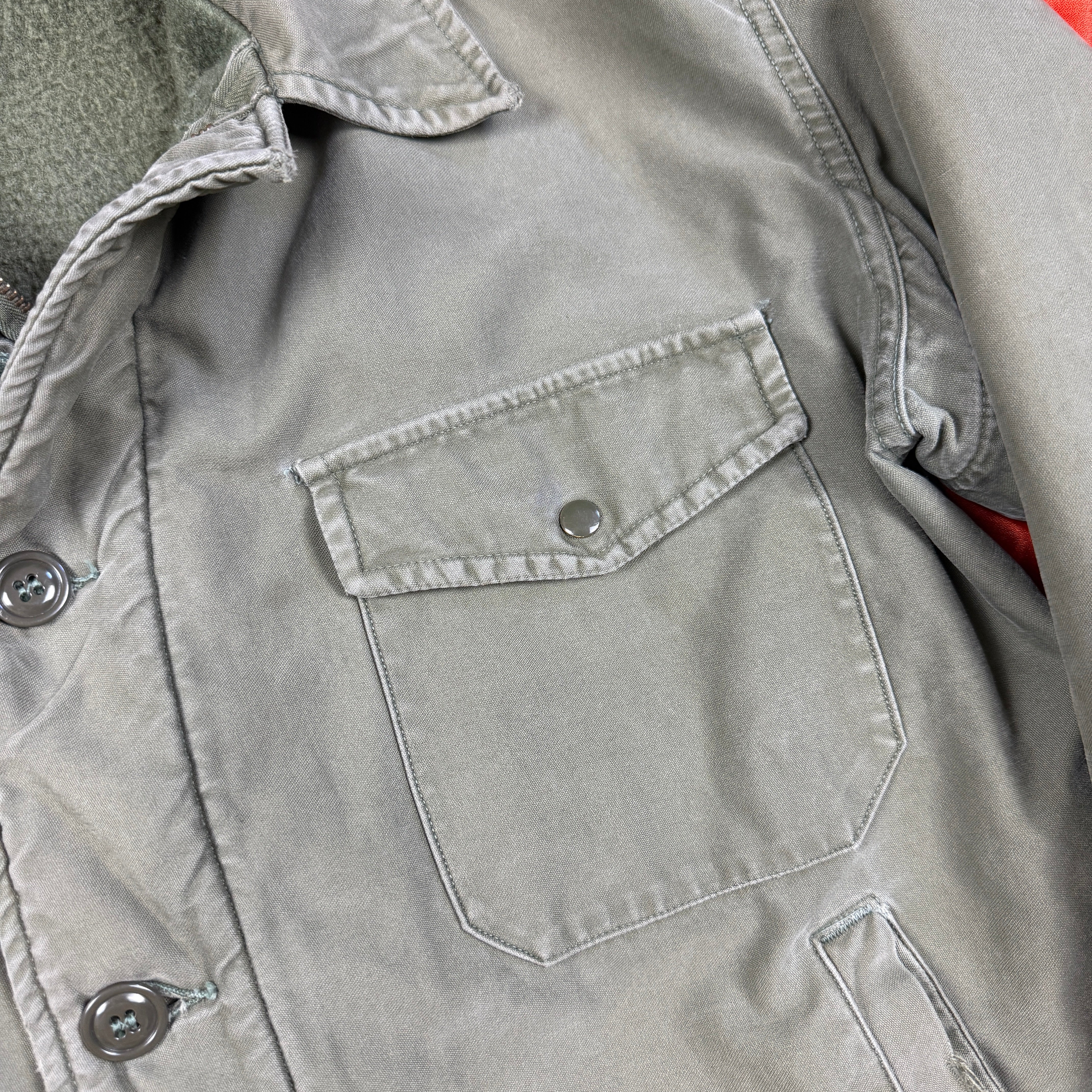 US Navy Early Pattern A2 Deck Jacket - Size Large