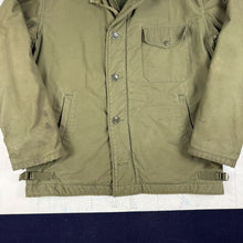 Load image into Gallery viewer, US Navy Early Pattern A2 Deck Jacket - Size Medium
