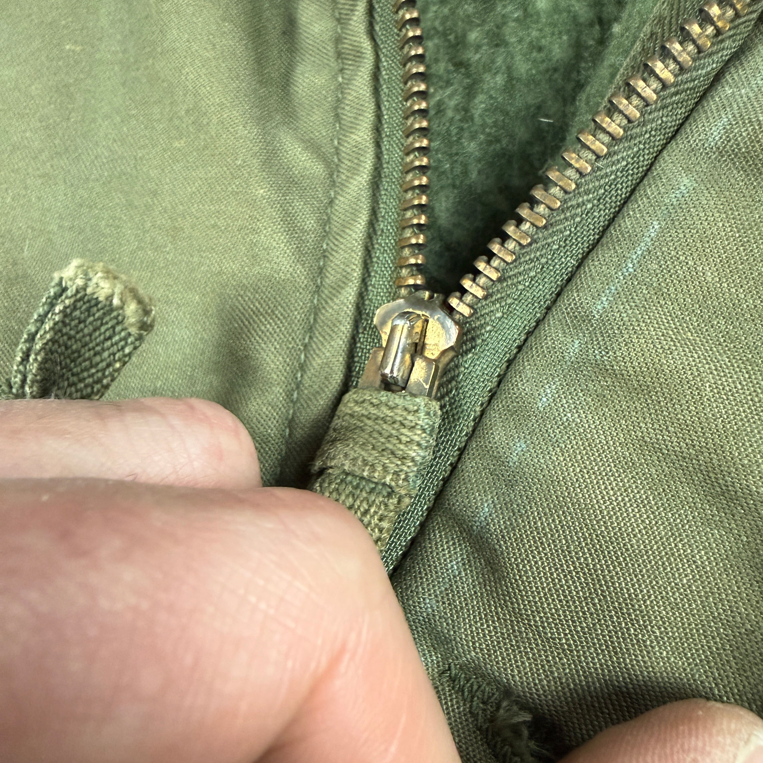 US Navy Early Pattern A2 Deck Jacket - Size Medium