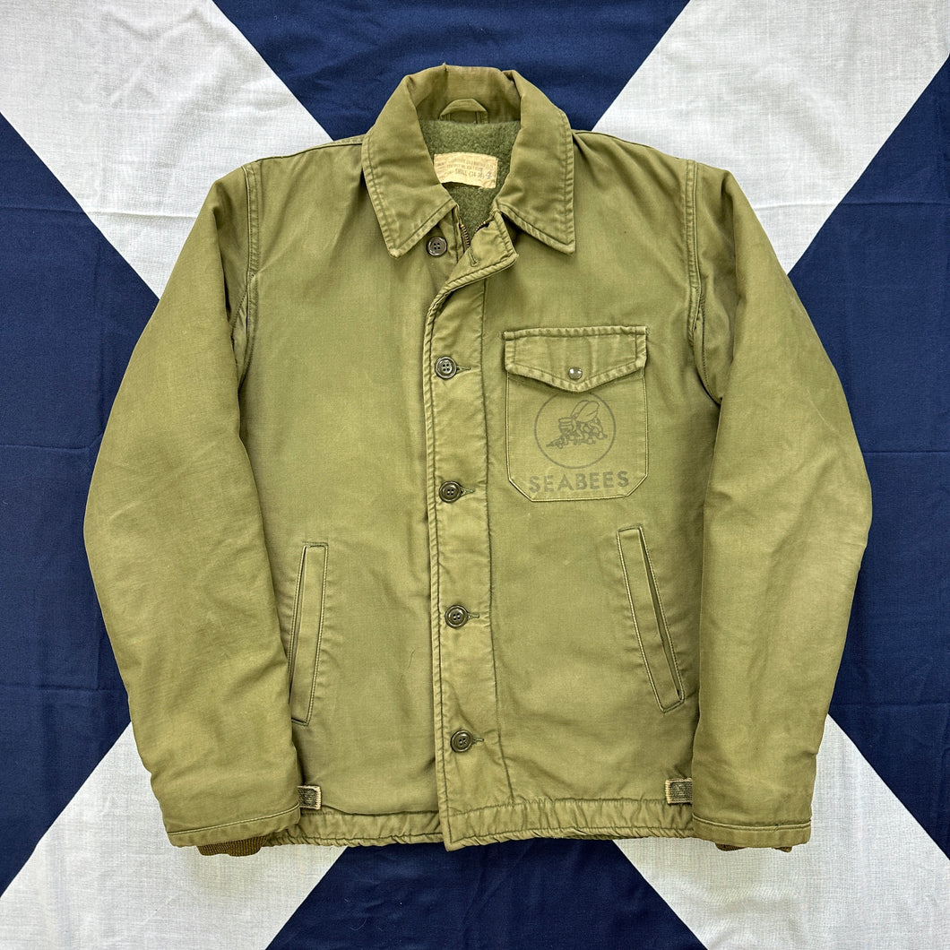 US Navy Early Pattern 1965 A2 Deck Jacket