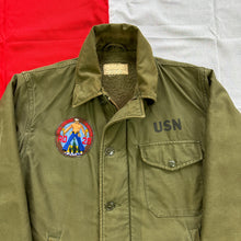 Load image into Gallery viewer, US Navy Early Pattern 1962 A2 Deck Jacket
