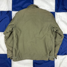 Load image into Gallery viewer, US Navy Early Pattern A2 Deck Jacket - Size Large
