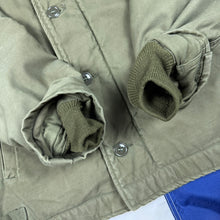 Load image into Gallery viewer, US Navy Early Pattern A2 Deck Jacket with Patches - Size Medium
