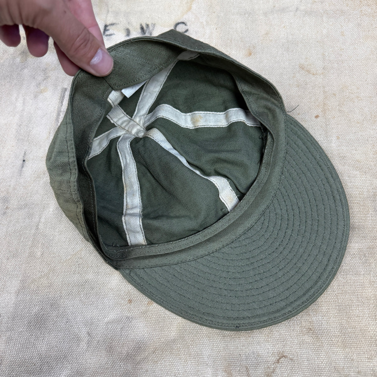 USAAF A3 Mechanic Cap - Deadstock