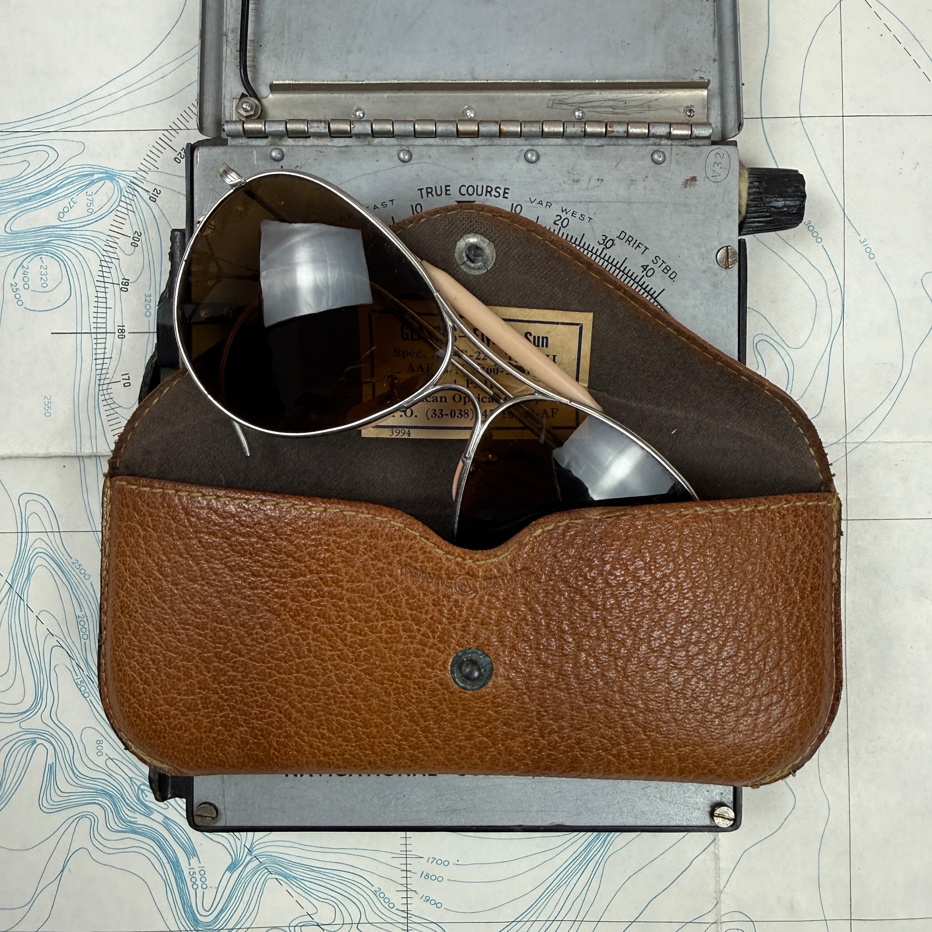 American Optical AN6531 Type 2 Aviator Sunglasses - Deadstock