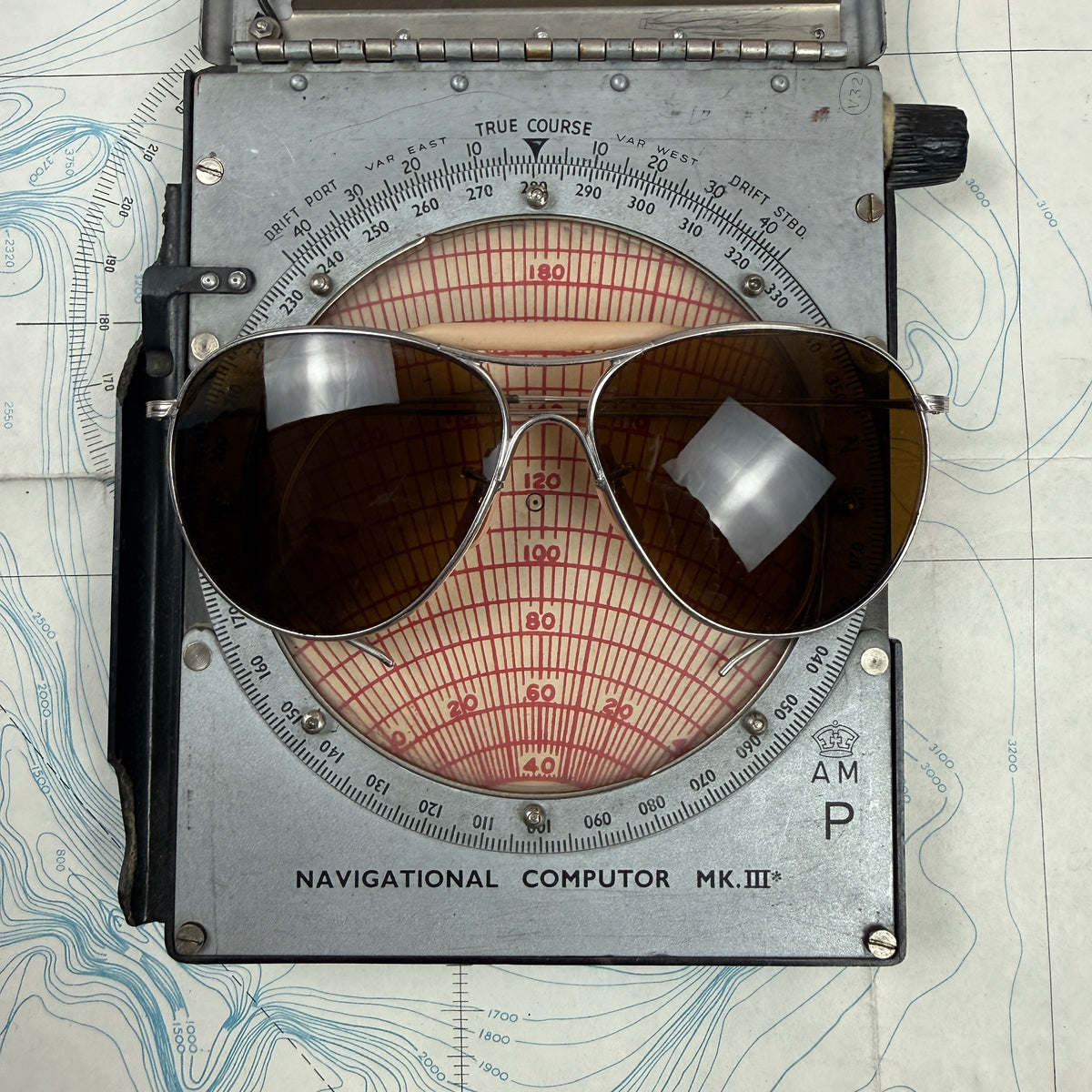 American Optical AN6531 Type 2 Aviator Sunglasses - Deadstock