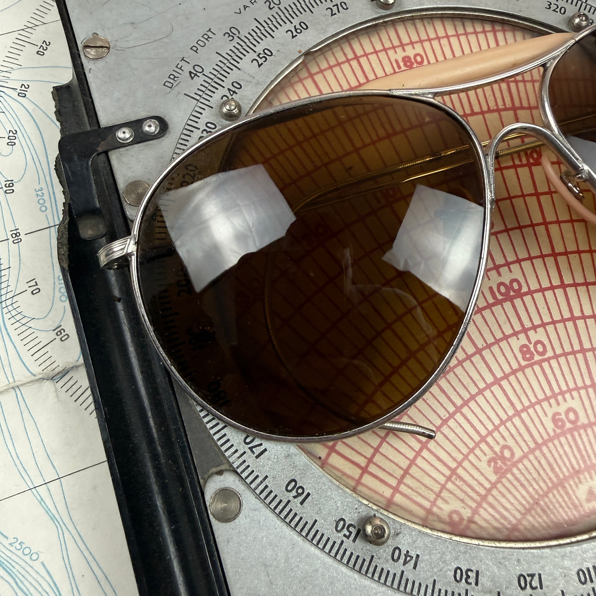 American Optical AN6531 Type 2 Aviator Sunglasses - Deadstock