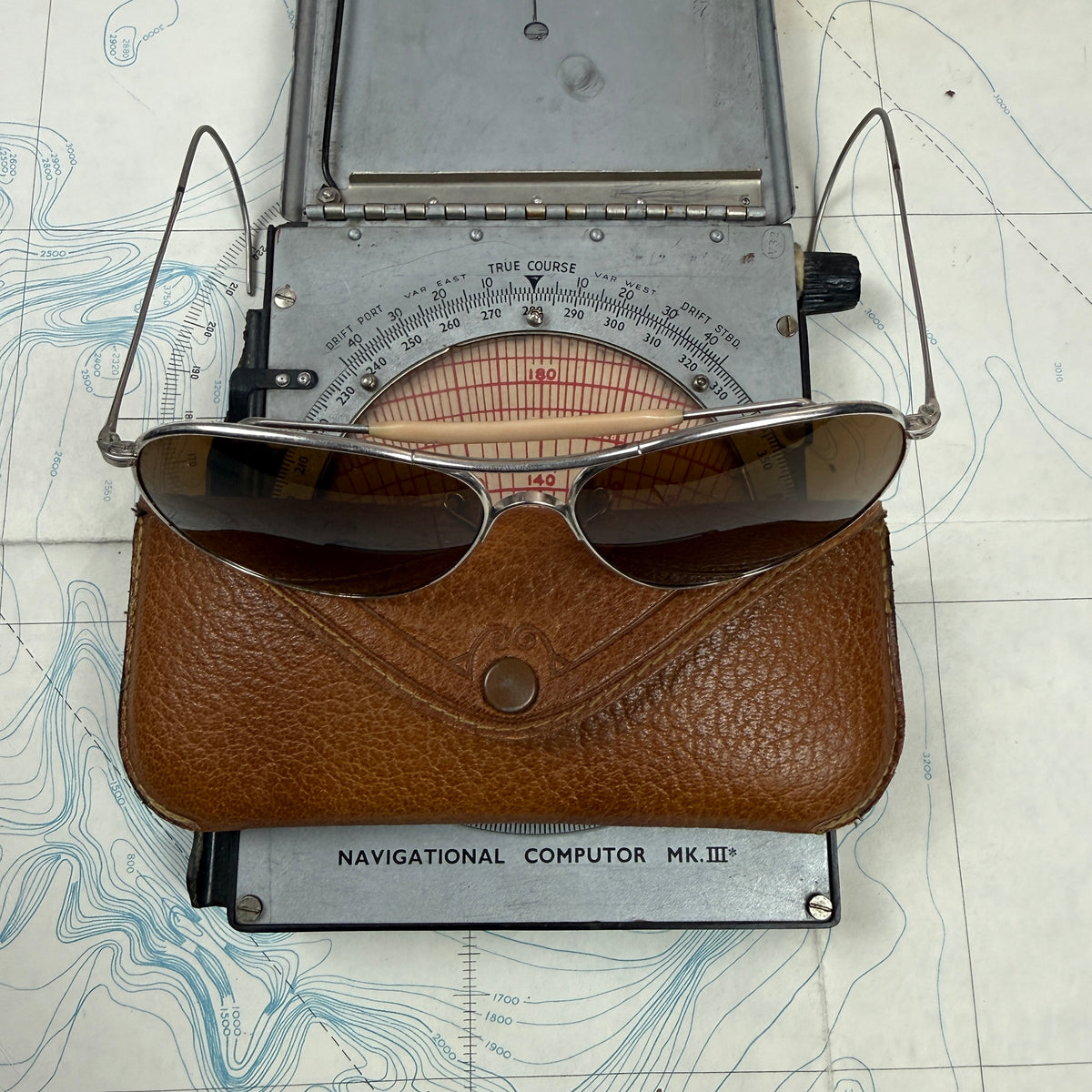 American Optical AN6531 Type 2 Aviator Sunglasses - Deadstock