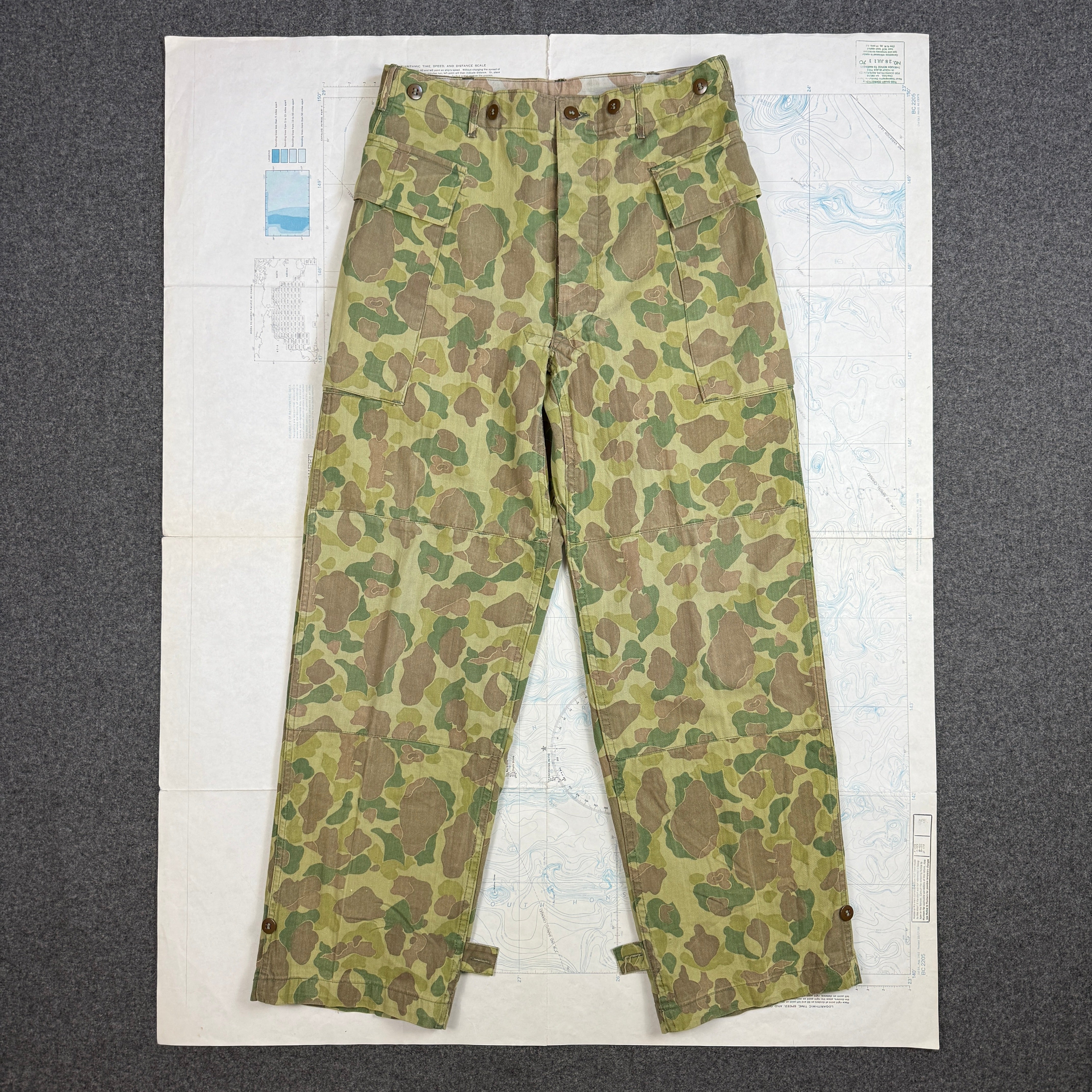 US Army WW2 "ETO" Frogskin Trousers - size 34 - Mint Condition