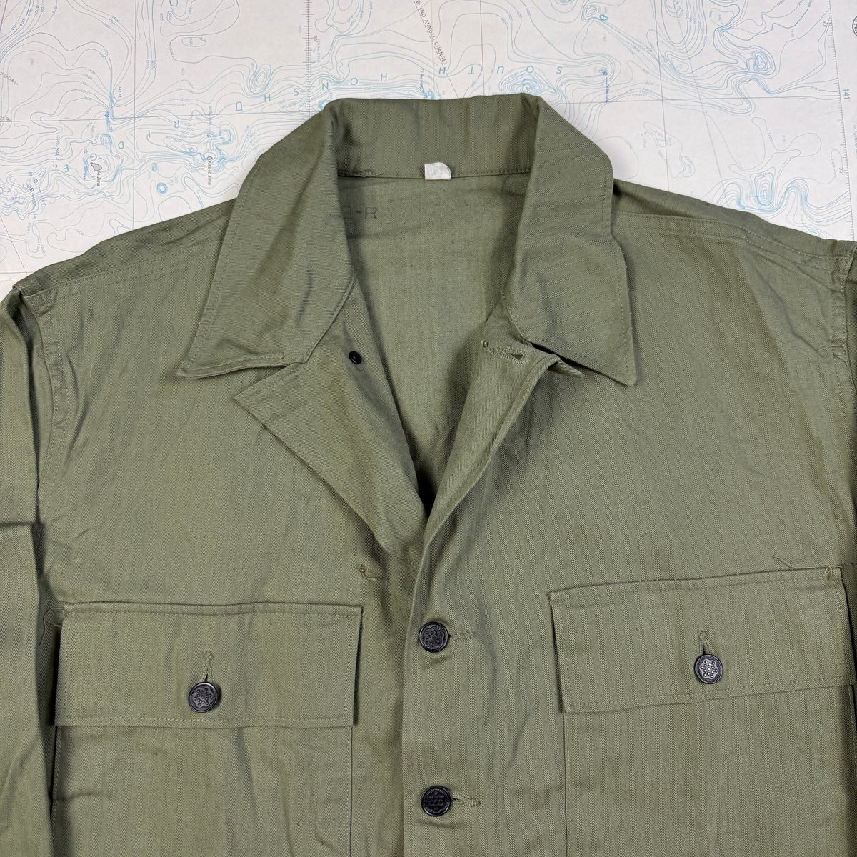 US Army WW2 HBT Fatigue Shirt - Deadstock