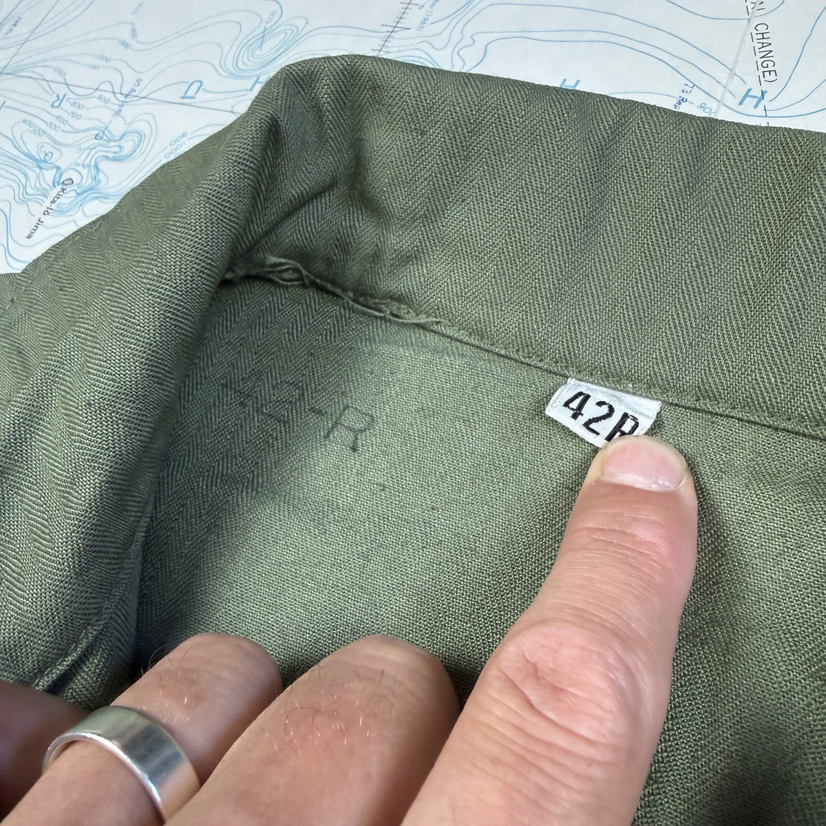 US Army WW2 HBT Fatigue Shirt - Deadstock