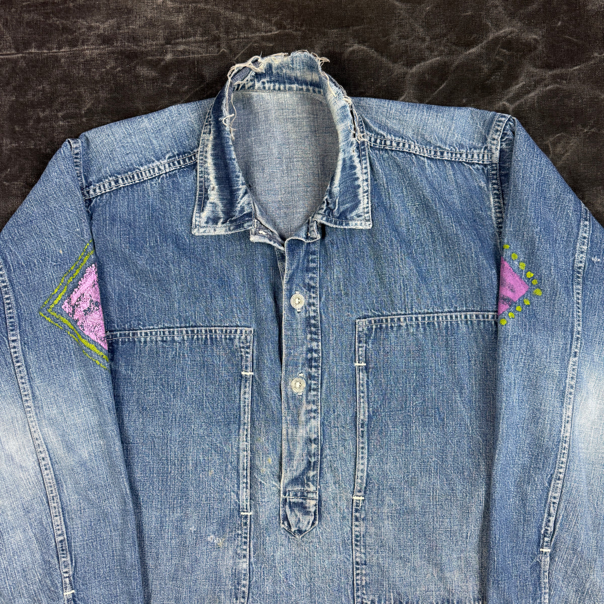 US Army Blue Denim Jumper