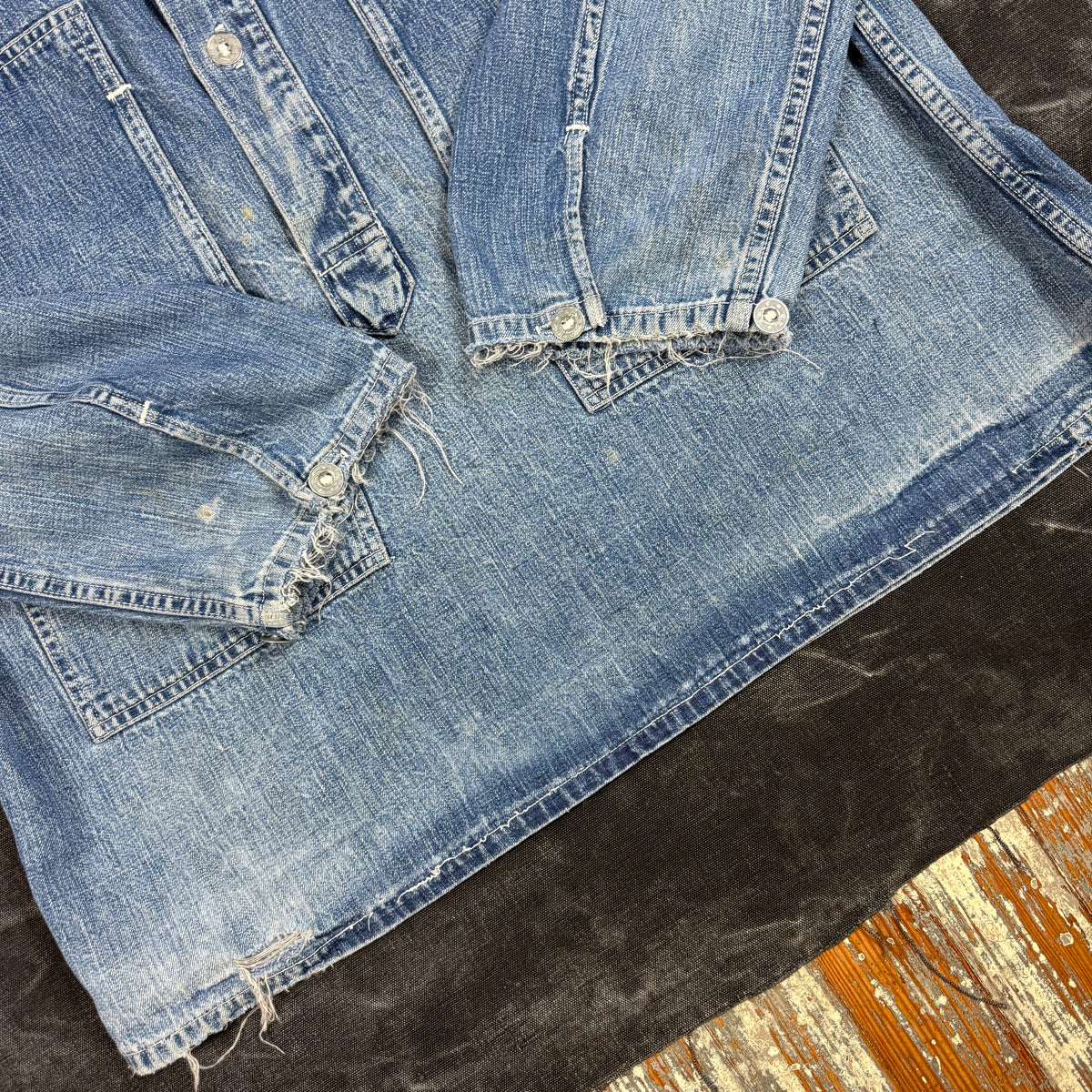 US Army Blue Denim Jumper