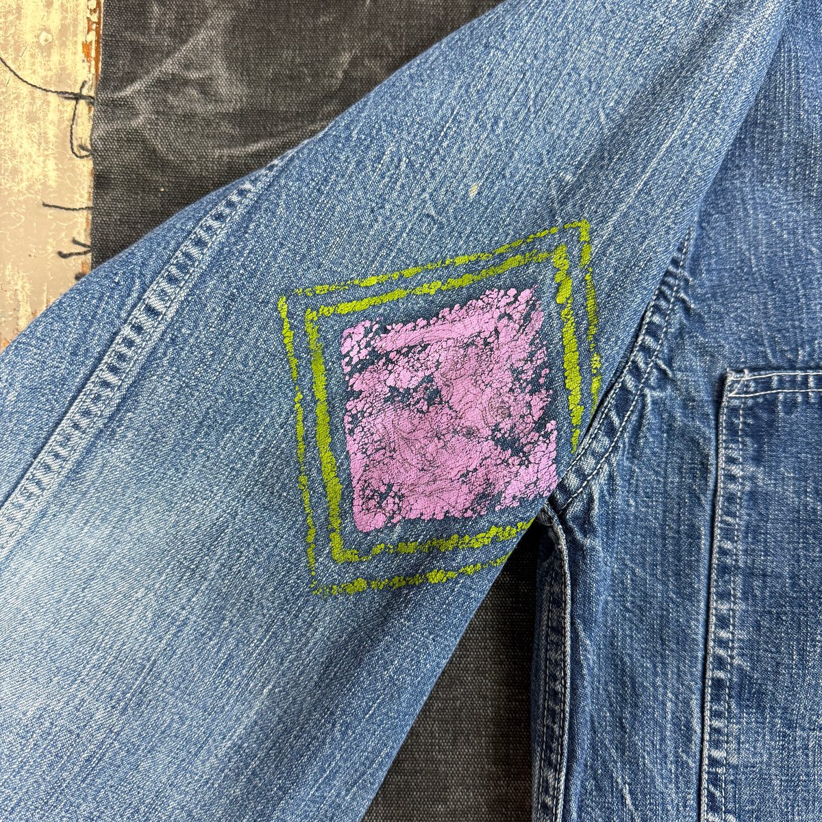 US Army Blue Denim Jumper