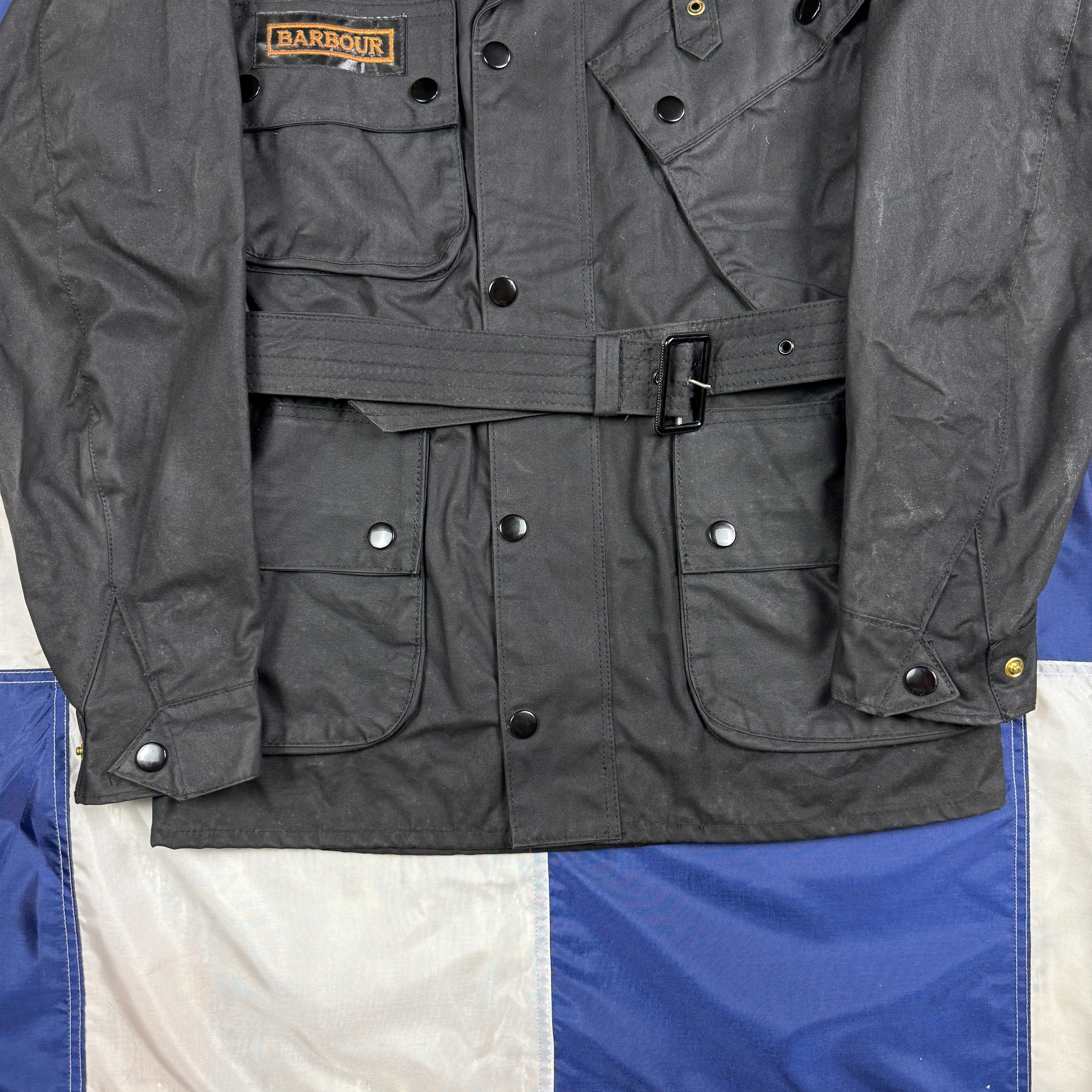 Barbour "One Crown" 1970s International Motorcycle Suit - Deadstock