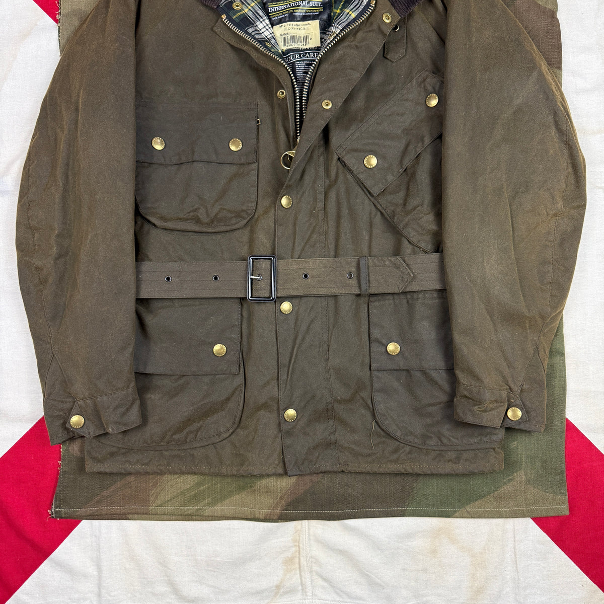 Barbour British Army NATO M12 International Dispatch Rider Jacket - Deadstock