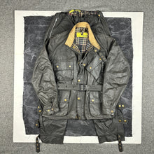 Load image into Gallery viewer, Barbour &quot;Yellow Label&quot; 1960s International Motorcycle Suit - Mint Condition
