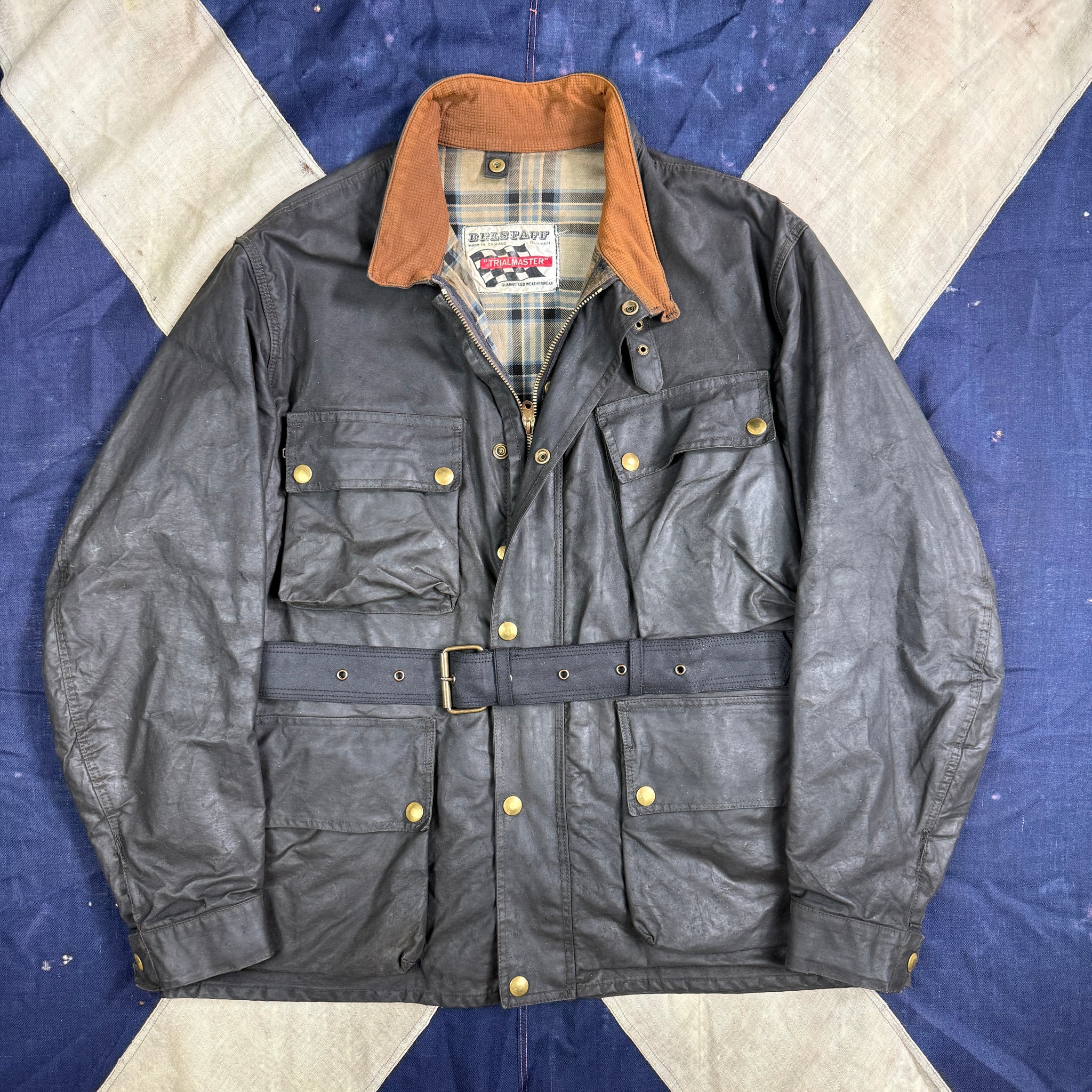 Belstaff Trialmaster 1950s/60s Chequered Flag – The Major's Tailor