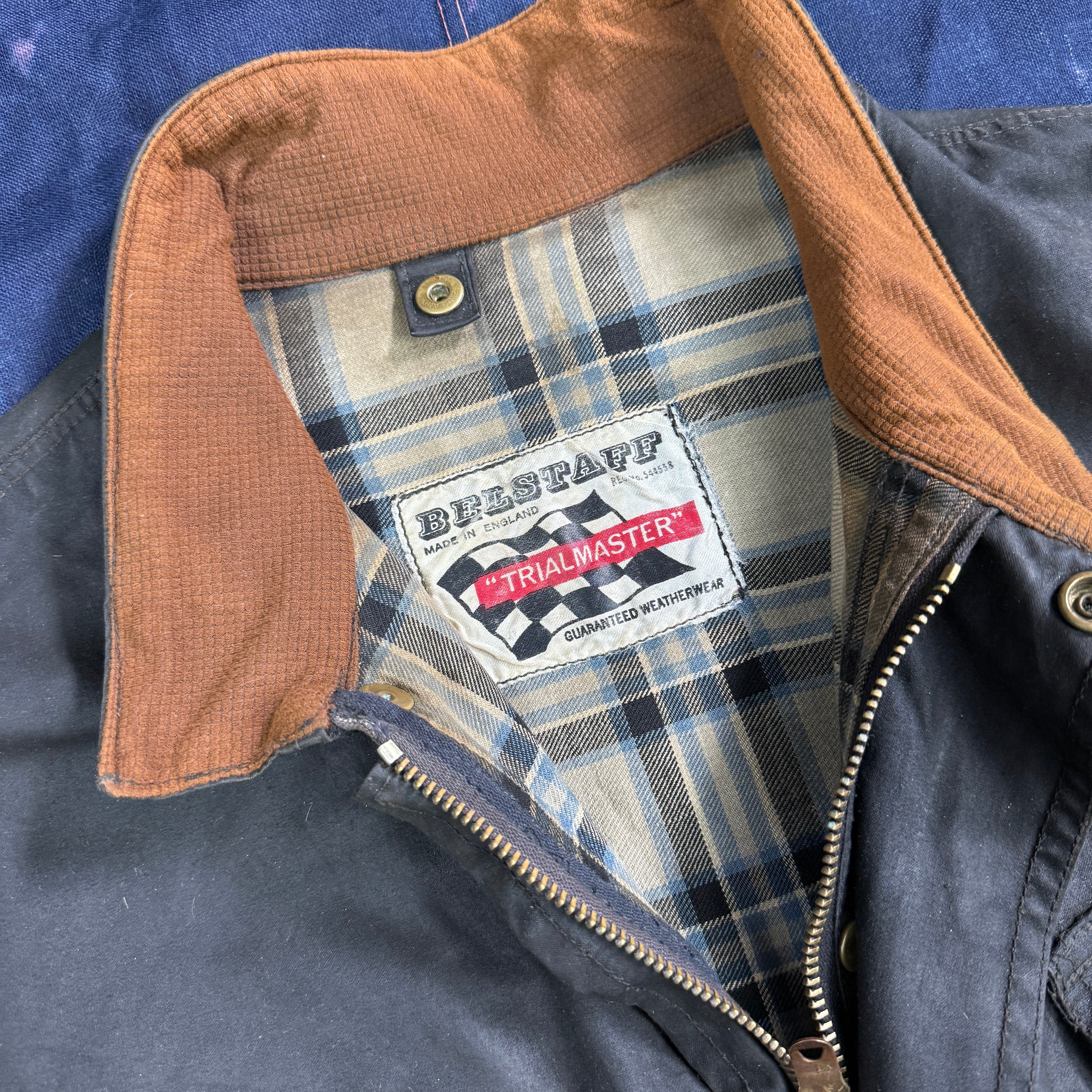Belstaff Trialmaster 1950s/60s Chequered Flag