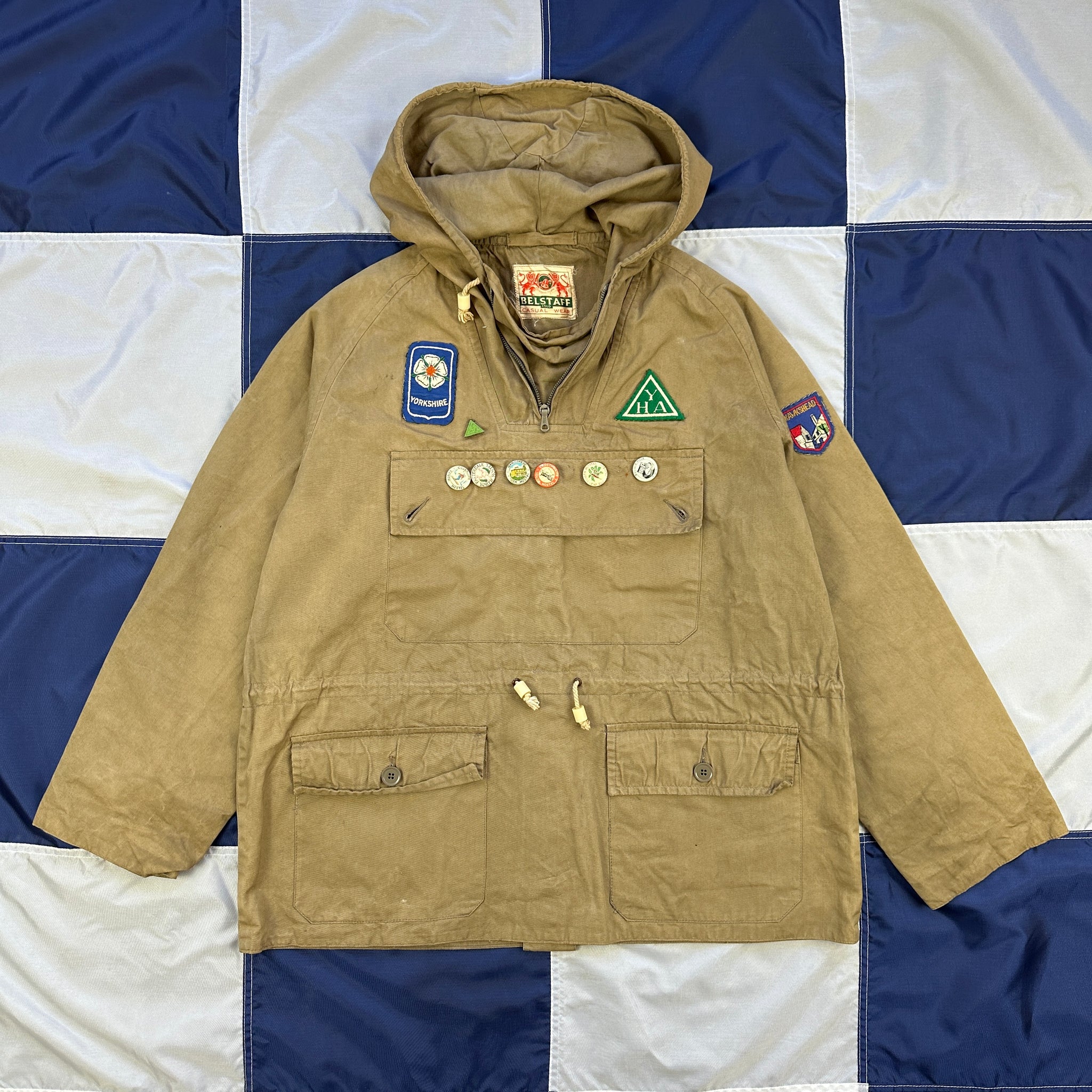 Belstaff 1950s Pre-Dalesman Hiking Smock with Patches – The 