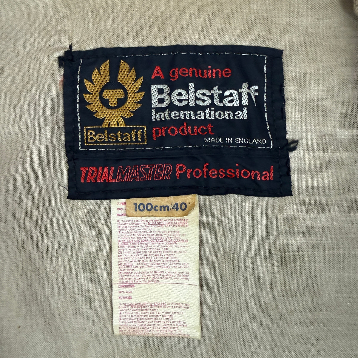 Belstaff 1970s Trailmaster Green Racing Jacket