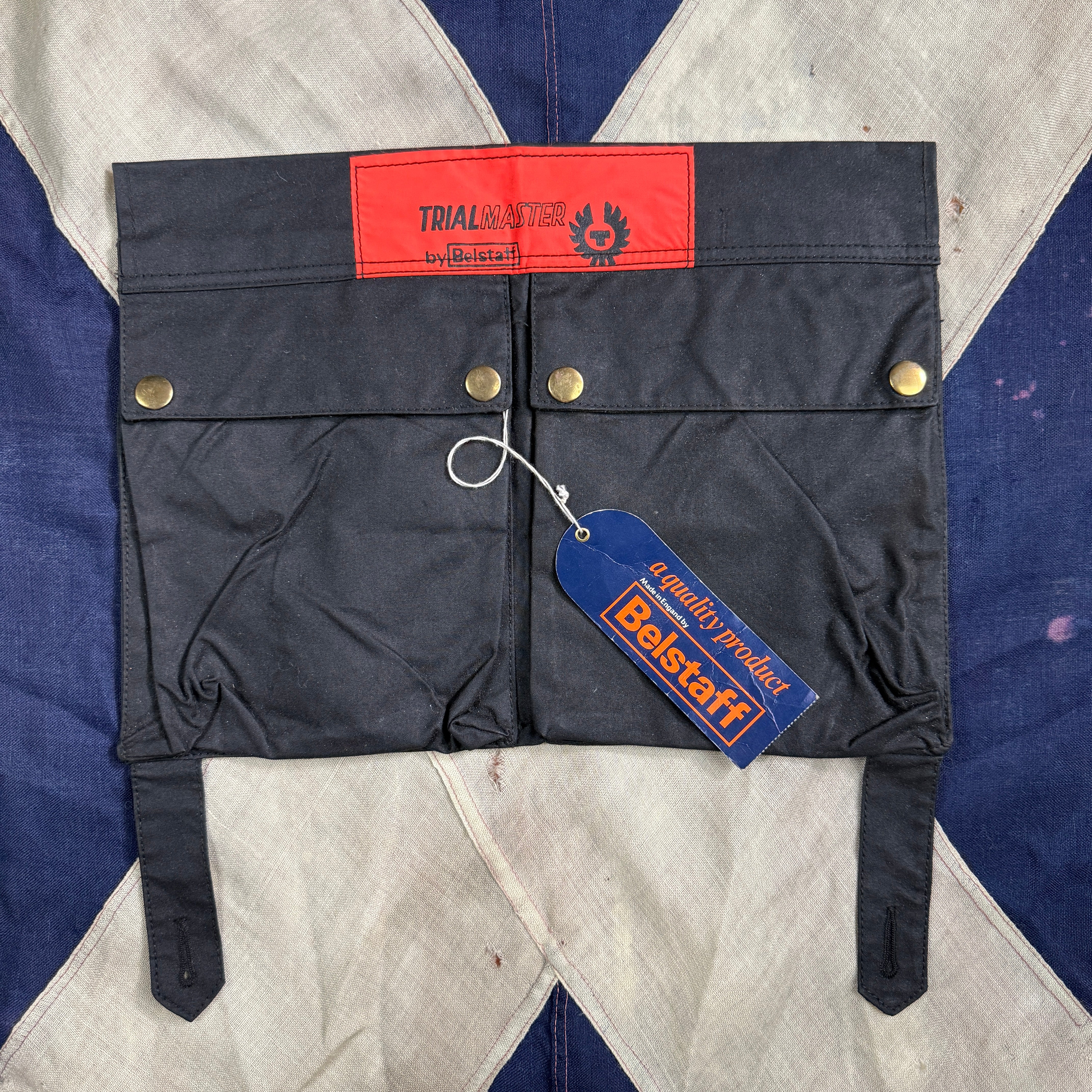 Belstaff Trialmaster 1970s Racing Pouch - Deadstock