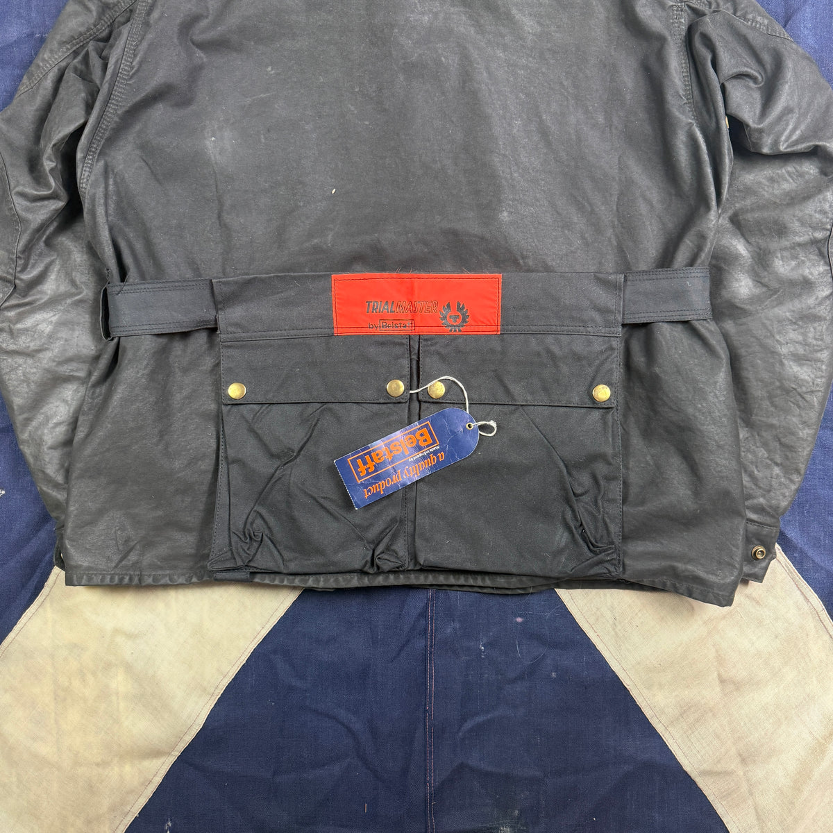 Belstaff Trialmaster 1970s Racing Pouch - Deadstock