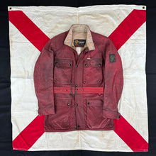 Load image into Gallery viewer, Belstaff 1970s Trailmaster Red Racing Jacket &amp; Trousers
