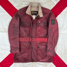 Load image into Gallery viewer, Belstaff 1970s Trailmaster Red Racing Jacket &amp; Trousers
