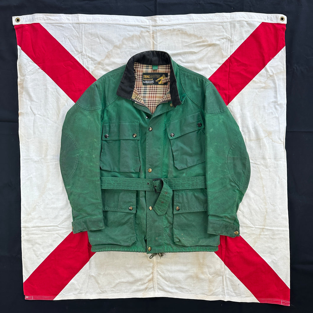 Belstaff 1960s Trailmaster Green Racing Jacket