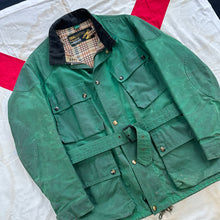 Load image into Gallery viewer, Belstaff 1960s Trailmaster Green Racing Jacket
