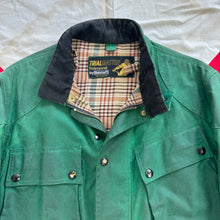 Load image into Gallery viewer, Belstaff 1960s Trailmaster Green Racing Jacket
