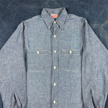 Load image into Gallery viewer, Big Leed 1940/50s Chambray Shirt - Mint Condition
