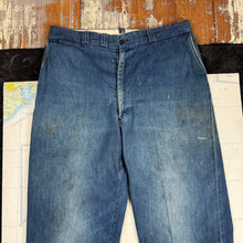 Load image into Gallery viewer, Big Mac 1950s Denim Chinos - Size 35
