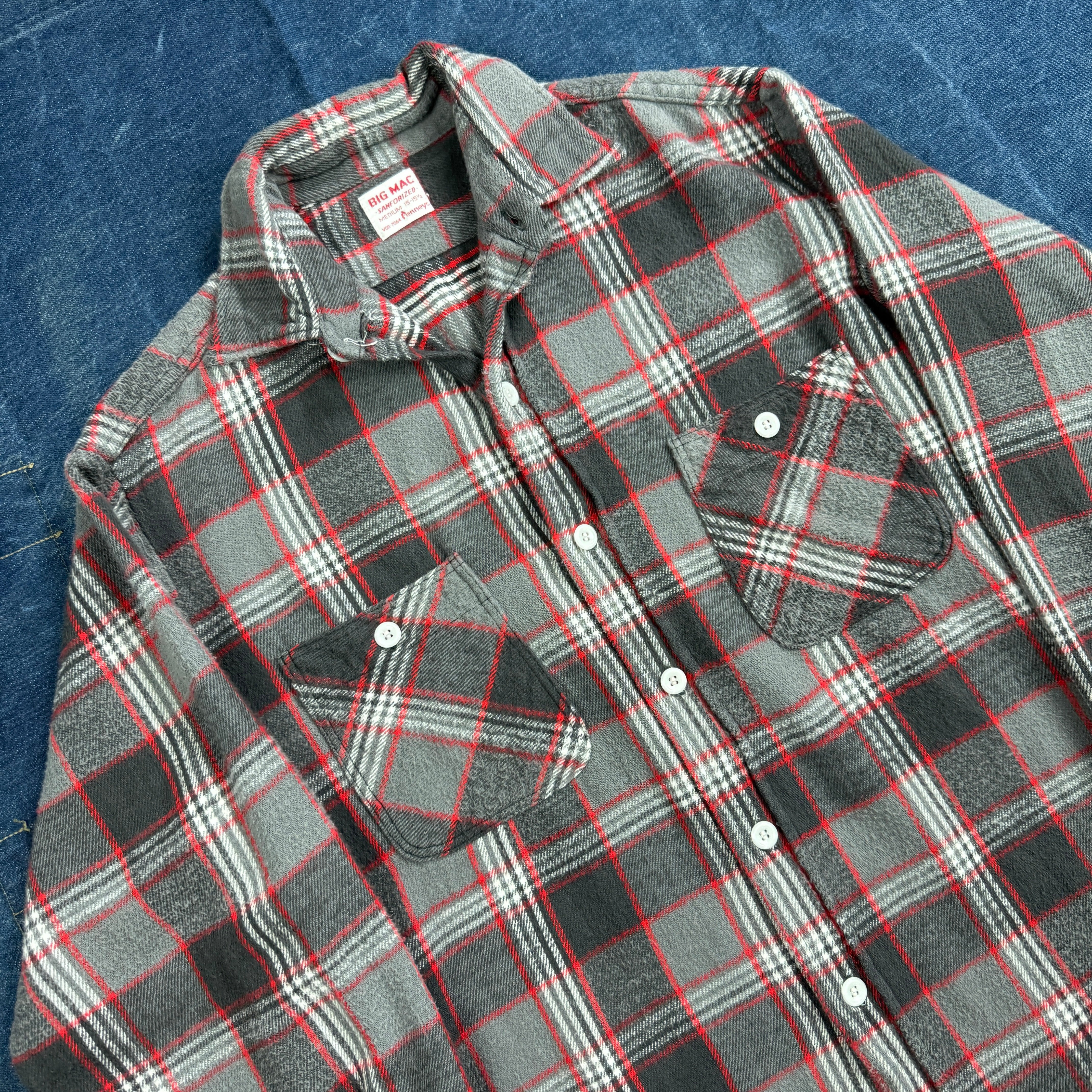 Big Mac 1950s/60s Flannel Shirt - Good Condition