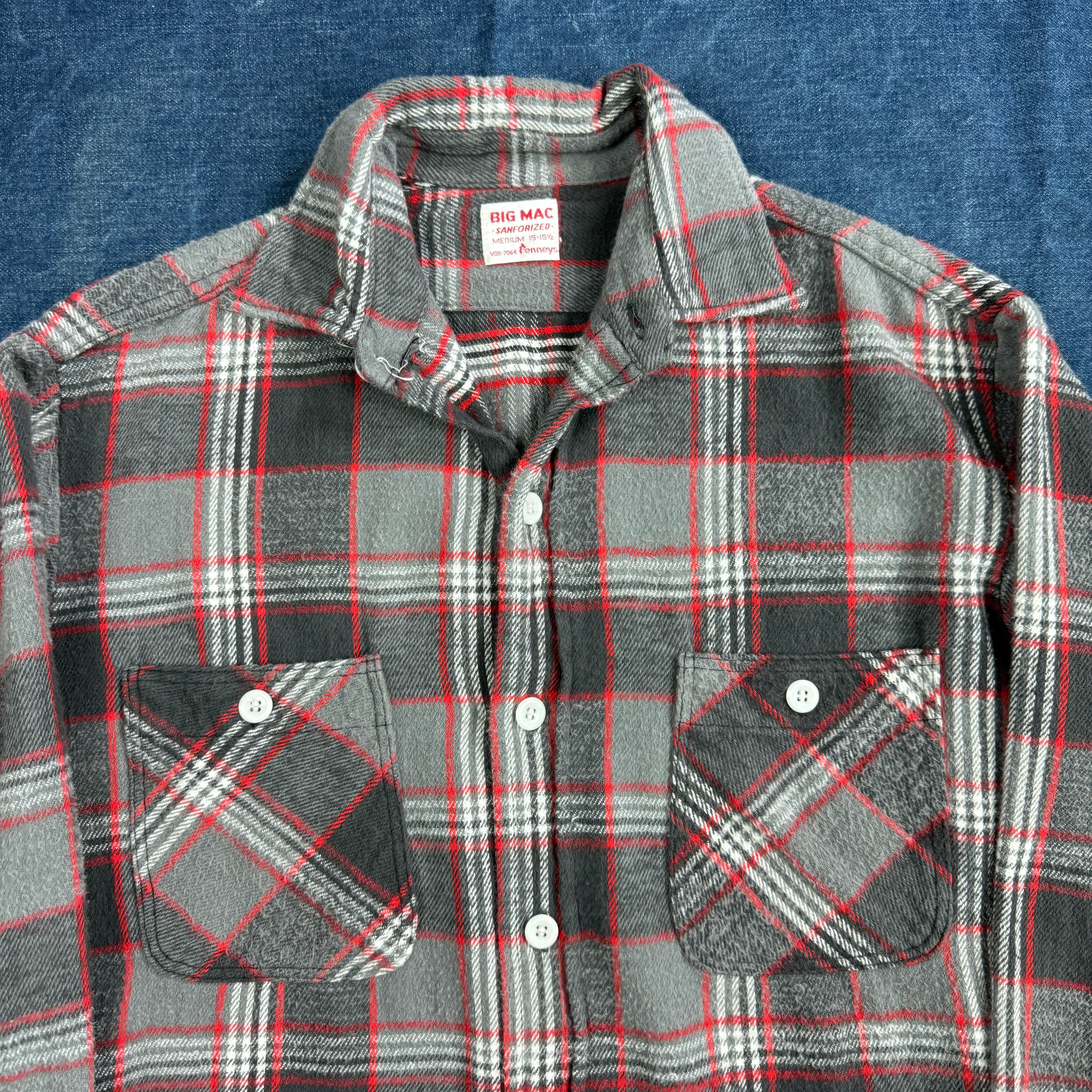 Big Mac 1950s/60s Flannel Shirt - Good Condition