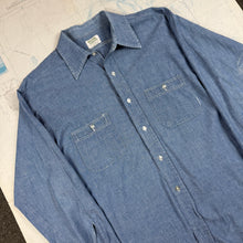 Load image into Gallery viewer, Big Murph 1950s Chambray Shirt
