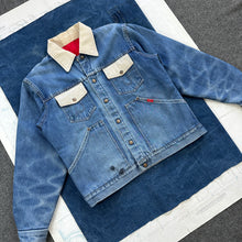 Load image into Gallery viewer, Big Smith 60s Buckaroo Denim Jacket with Honeycombed Arms
