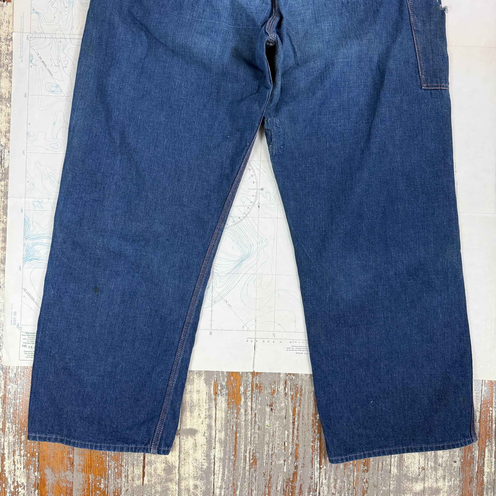 Big Winston 1940s/50s Denim Carpenter Pants - Size 36 – The