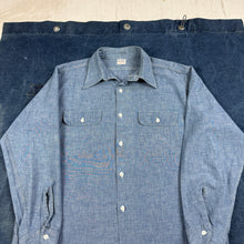 Load image into Gallery viewer, Big Yank 1950/60s Chambray Shirt - Mint Condition
