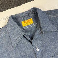 Load image into Gallery viewer, Big Yank 70s Chambray Denim Shirt - Deadstock
