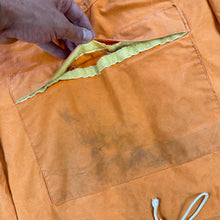 Load image into Gallery viewer, Blacks of Greenock 1960s Orange Hiking Smock
