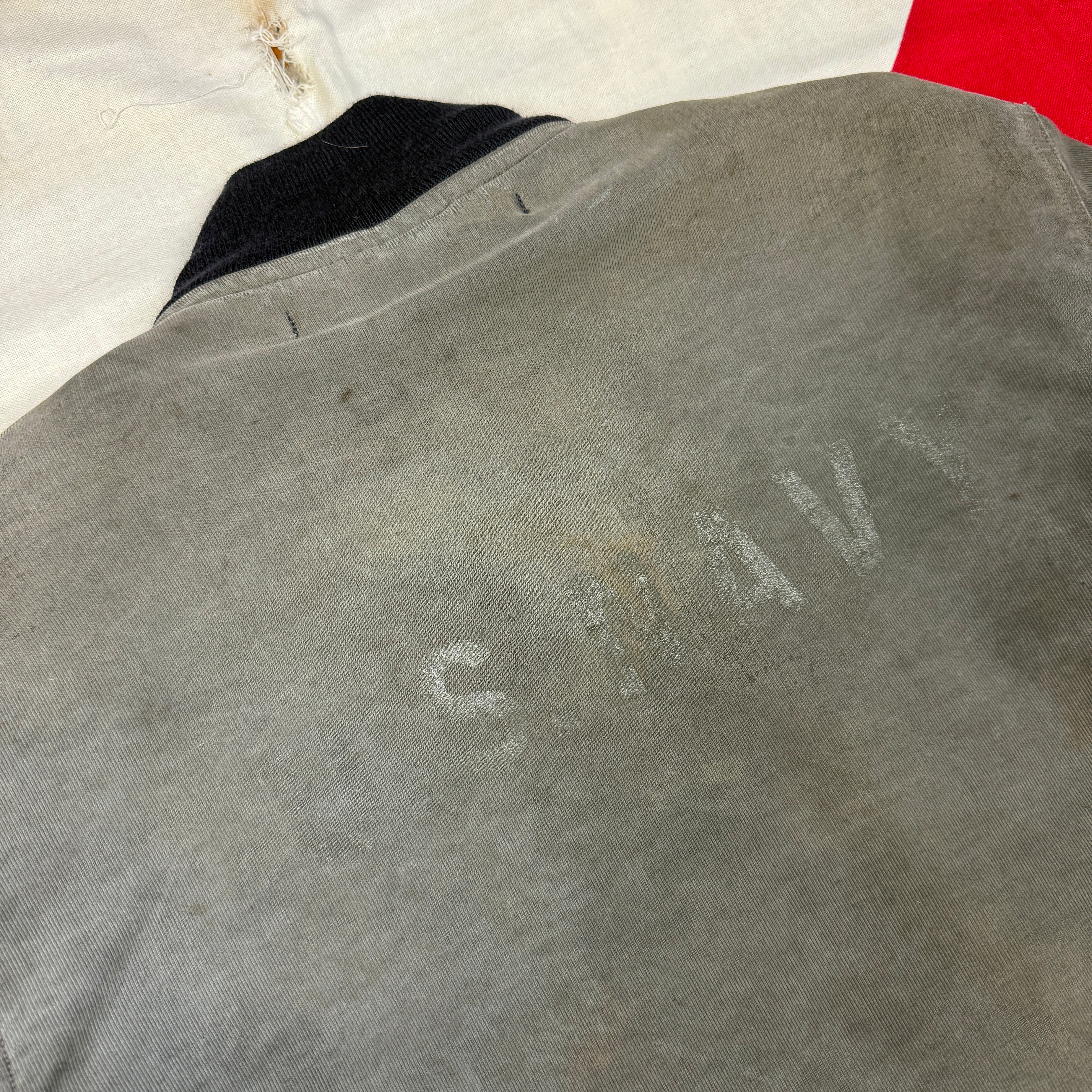 US Navy 1942 Blue Zip Deck Jacket