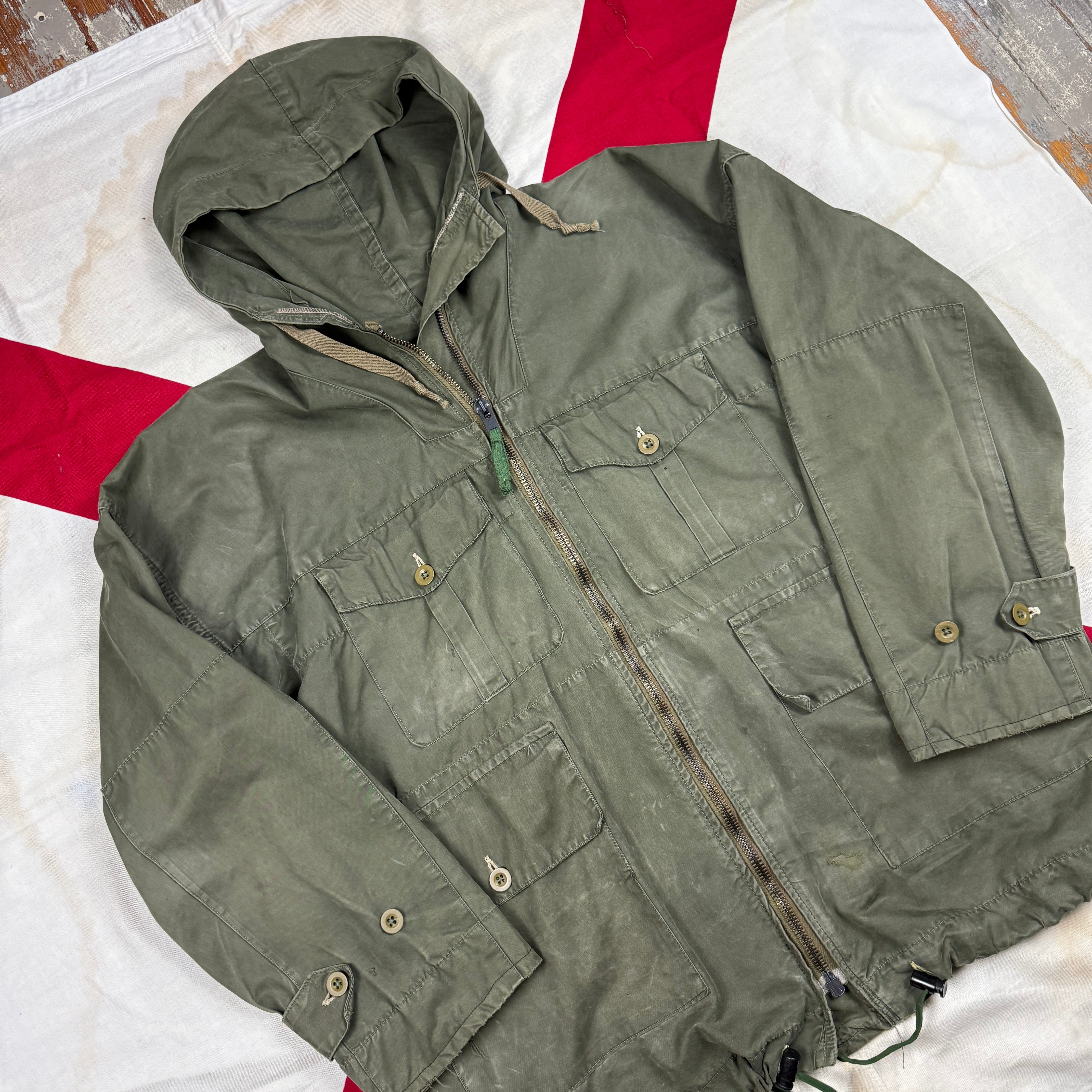 British Army 63 Pattern Green Ventile Smock Windproof