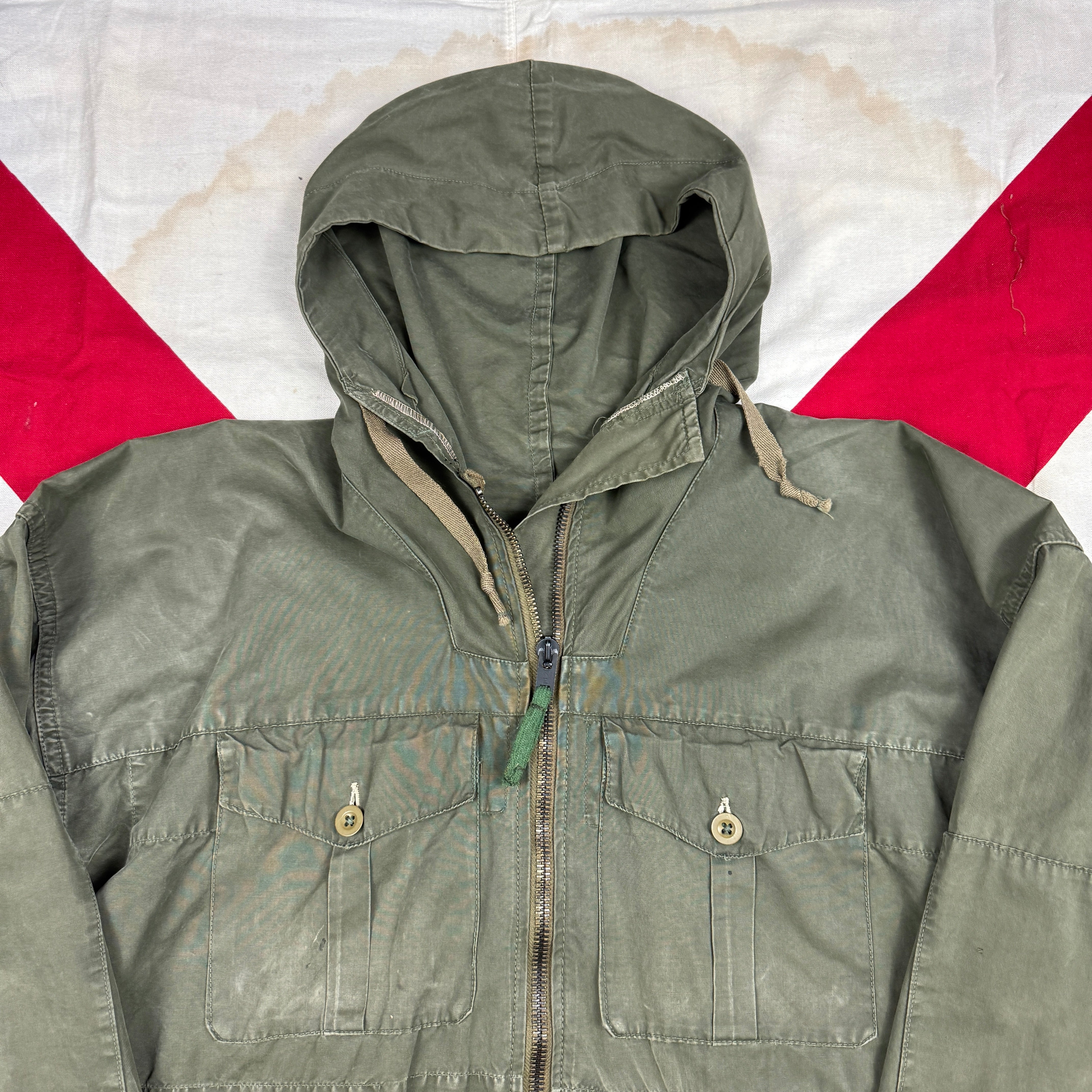 British Army 63 Pattern Green Ventile Smock Windproof