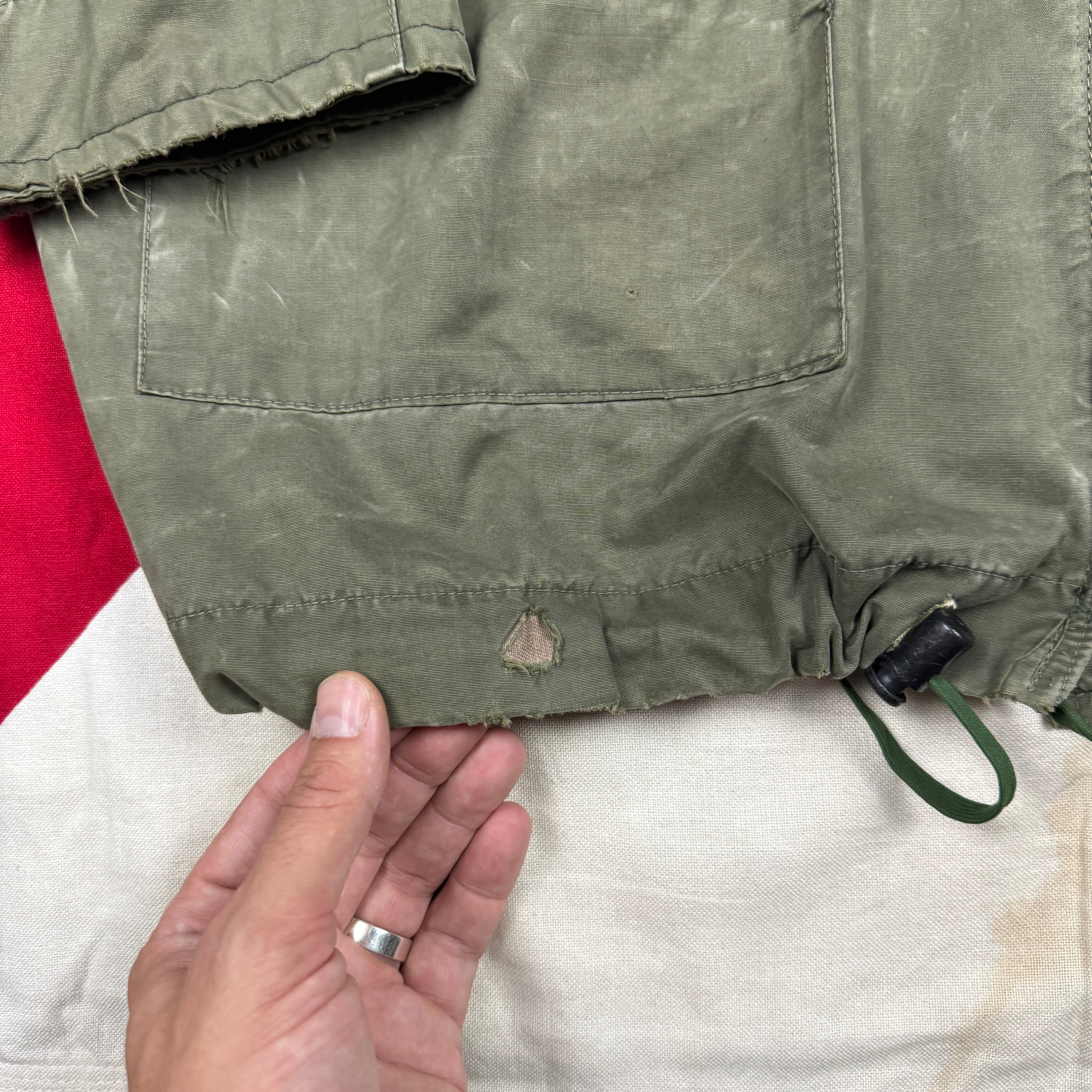 British Army 63 Pattern Green Ventile Smock Windproof