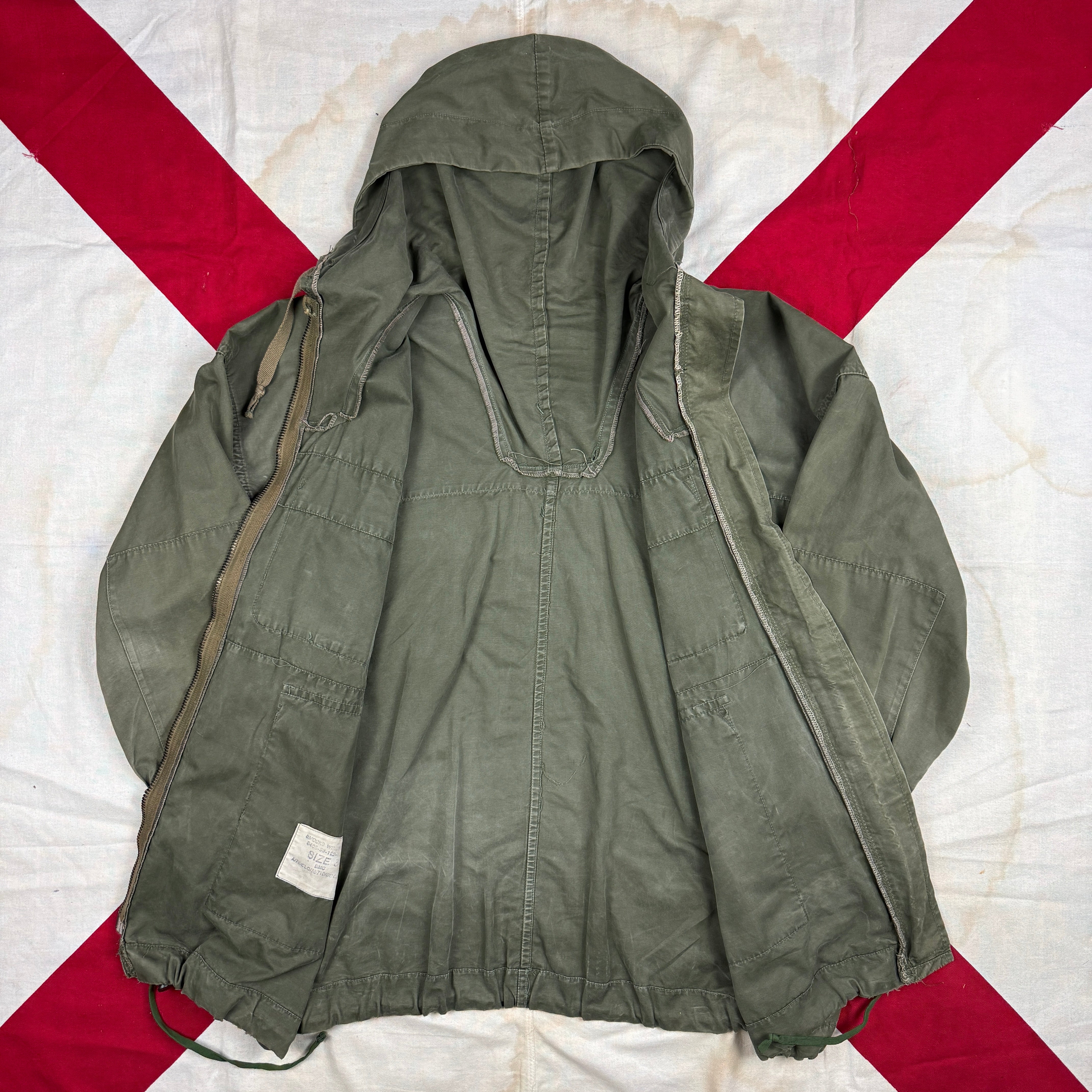 British Army 63 Pattern Green Ventile Smock Windproof